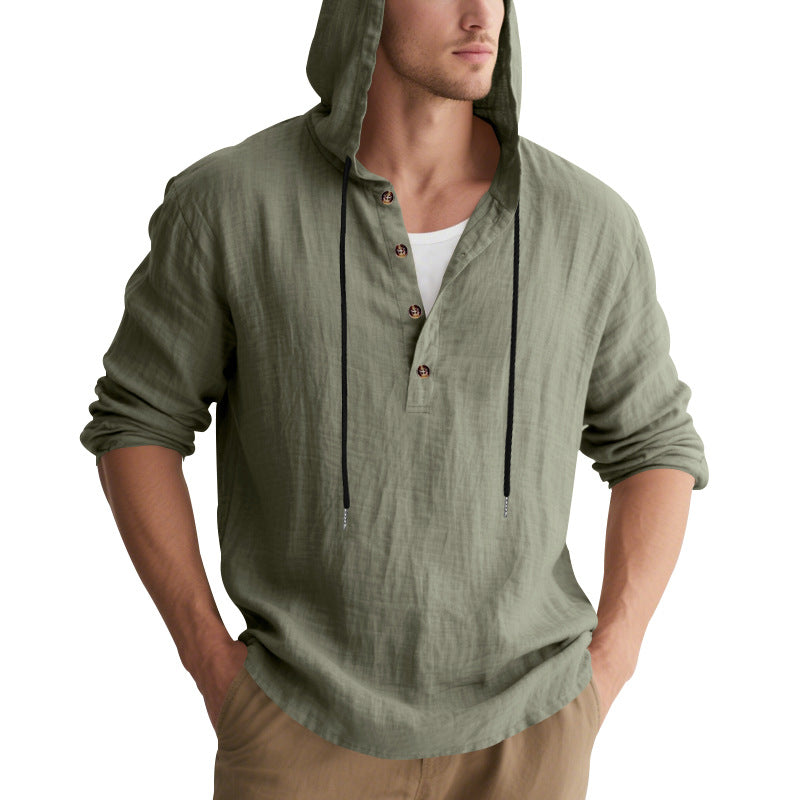 Sweat à capuche pour hommes Coton décontracté de haute qualité