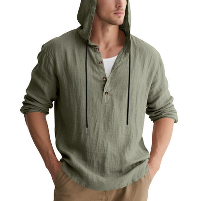 Sweat à capuche pour hommes Coton décontracté de haute qualité