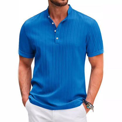 T-shirt homme à manches courtes aspect structuré tendance
