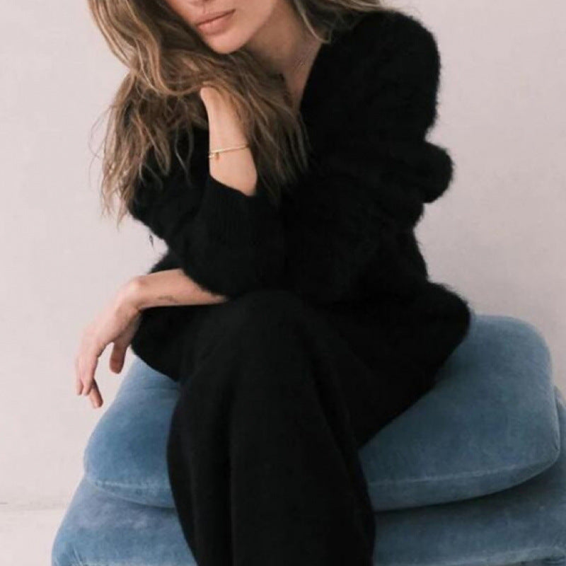 Cardigan doux femme manches longues élégant