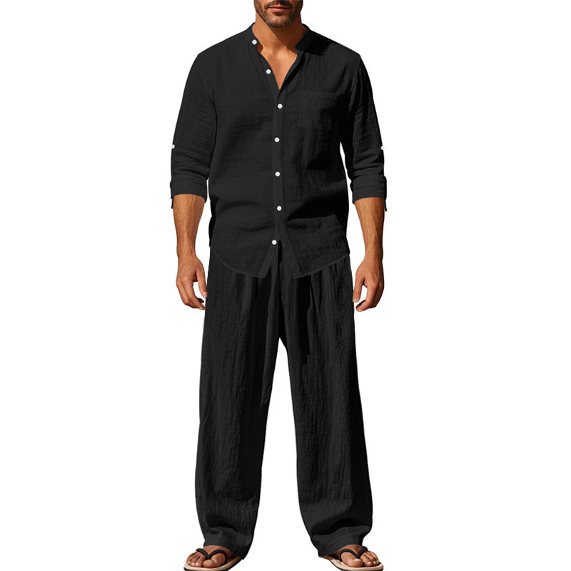 Ensemble de costume d'été léger et confortable pour hommes