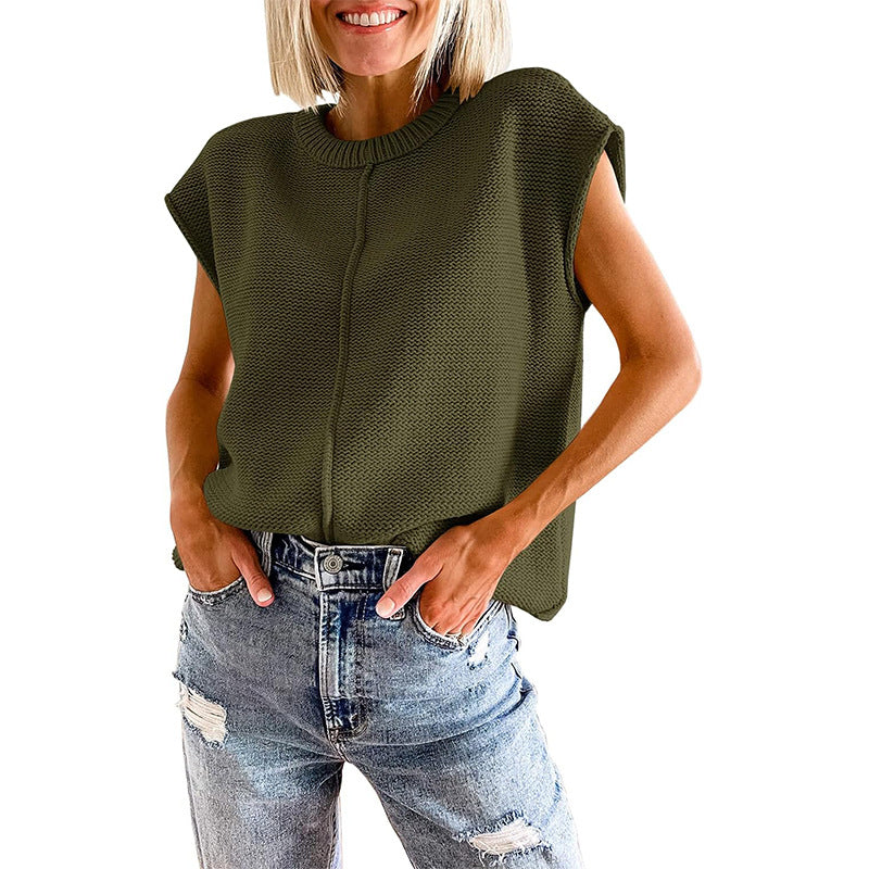 Débardeur en maille élégant pour femme