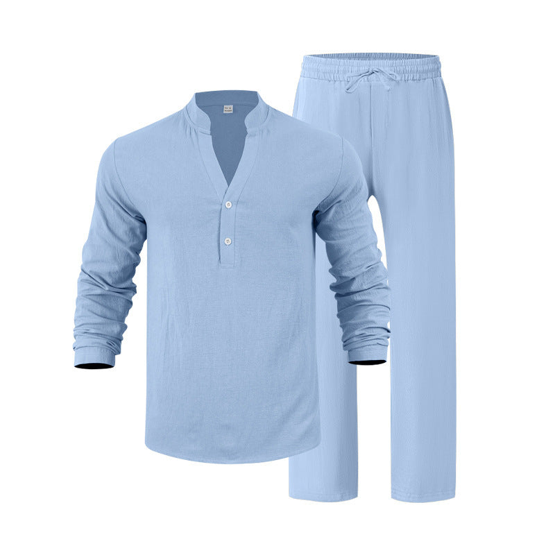Ensemble Homewear pour Homme Confortable Élégant Long