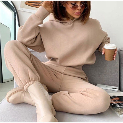 Ensemble pantalon et sweat-shirt confortable pour femmes