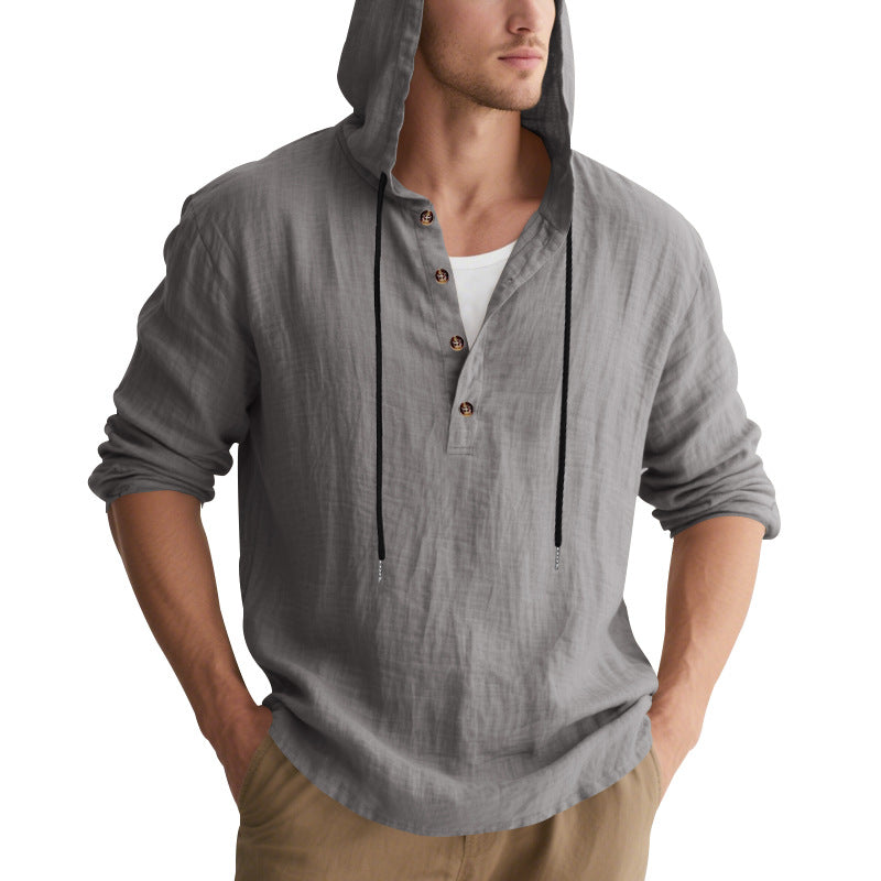 Sweat à capuche pour hommes Coton décontracté de haute qualité