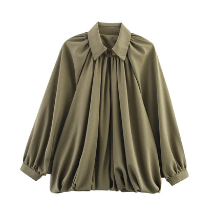 Blouse Femme Coupe Ample Légère Volants