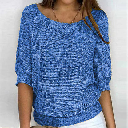 Pull uni élégant