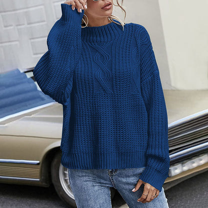 Pull douillet torsadé doux