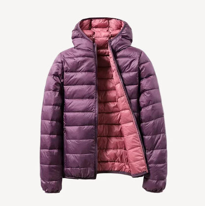 Veste d'hiver pour femme, manches longues, fermeture éclair