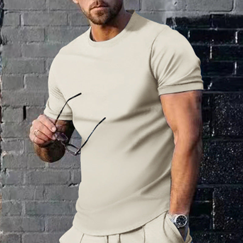 T-shirt homme col rond coton confortable