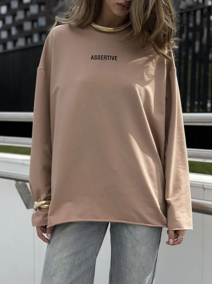 Sweat-shirt Oversize Femme Sportif Grande taille