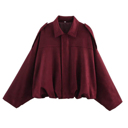 Veste oversize femme style décontracté chic