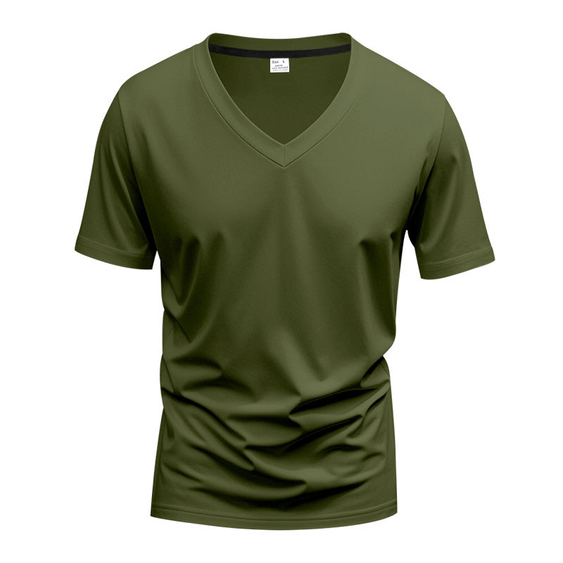 T-shirt homme col V Léger respirant