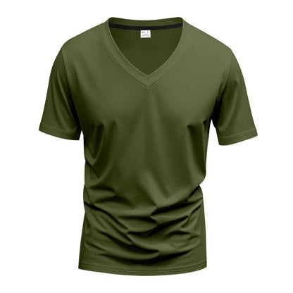 T-shirt homme col V Léger respirant