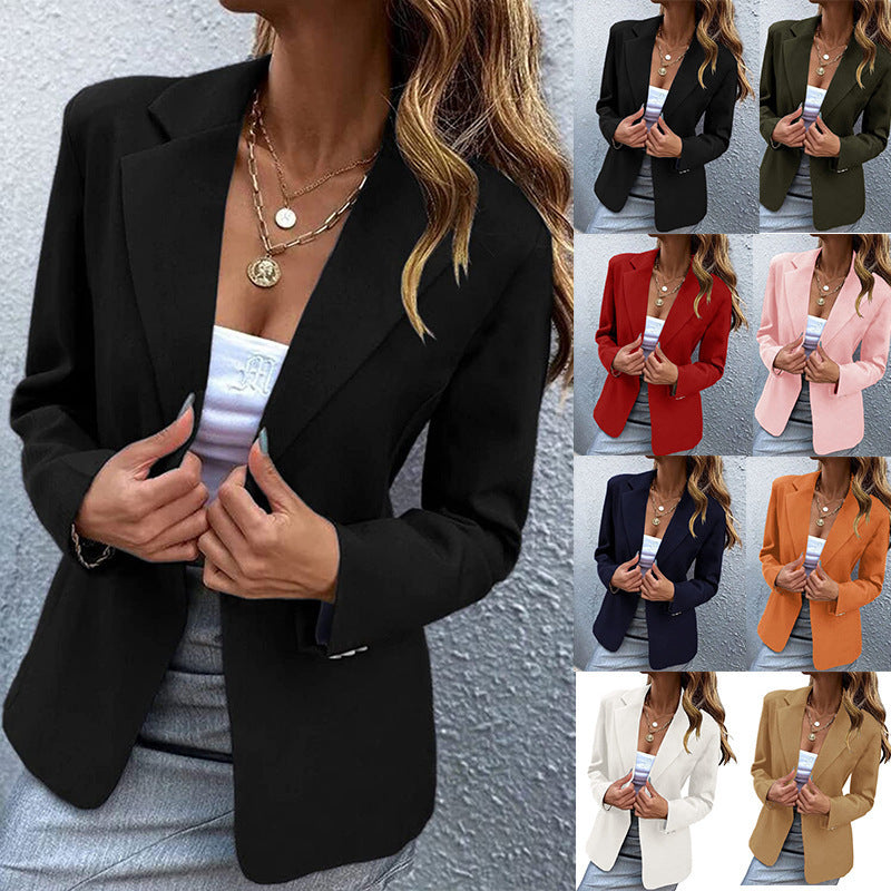 Damen Blazer Slim Fit Elegant Design - IdealeKleiden