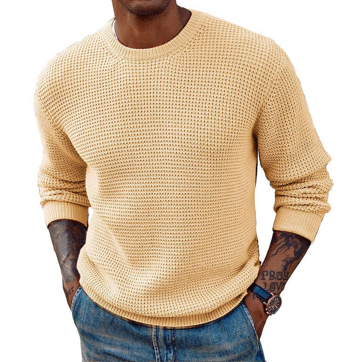 Pull-over homme texturé au design élégant