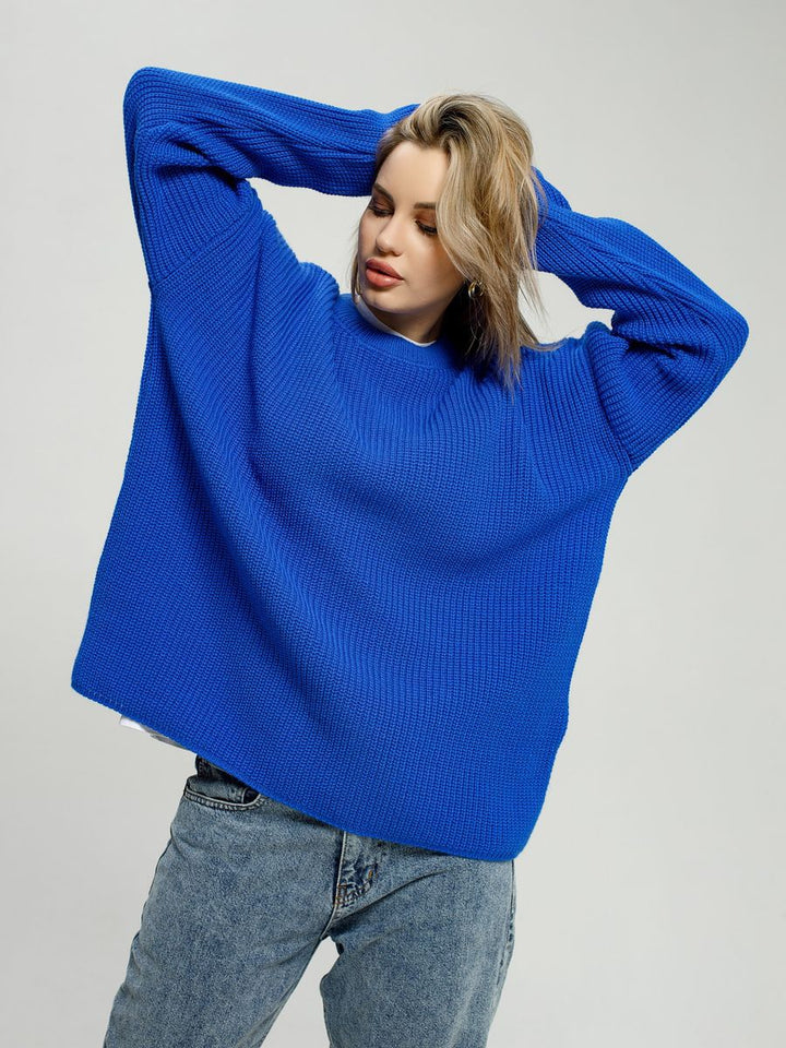 Pull pour femme grande taille tricoté