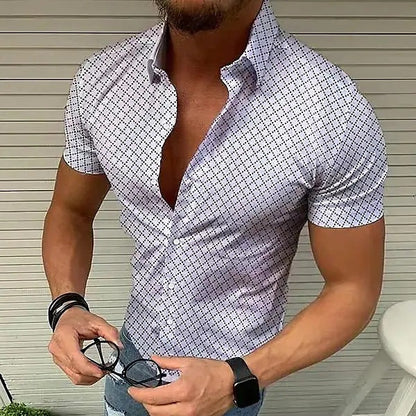 Chemise homme carreaux modernes classique Kent