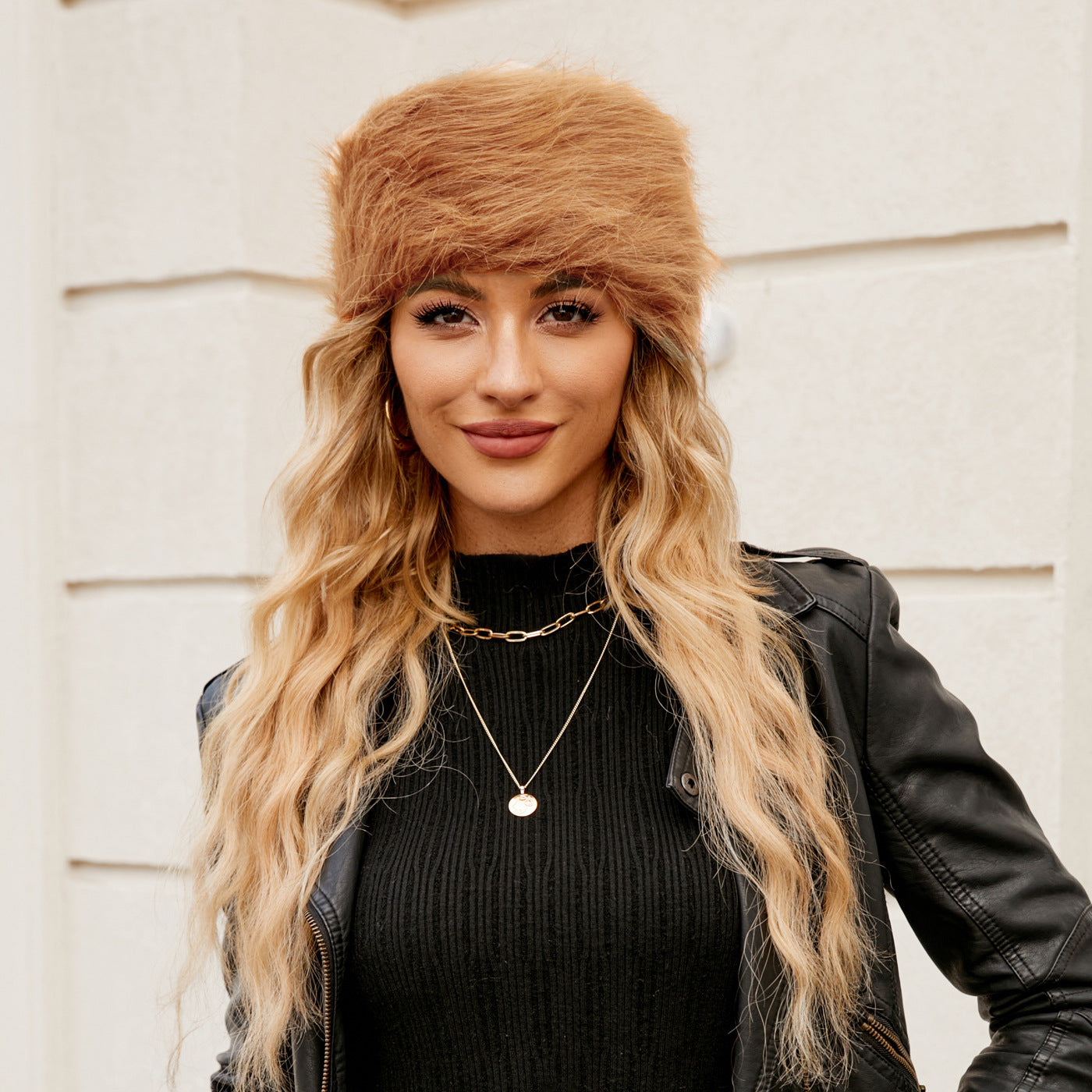 Bonnet polaire femme doux et moderne