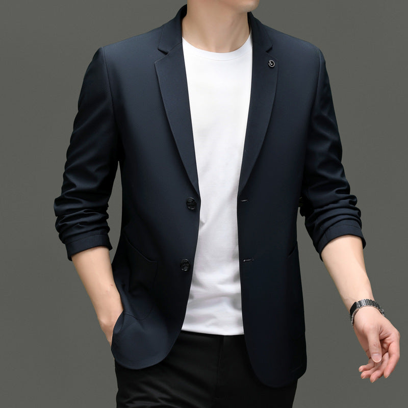 Blazers homme slim classiques à deux boutons