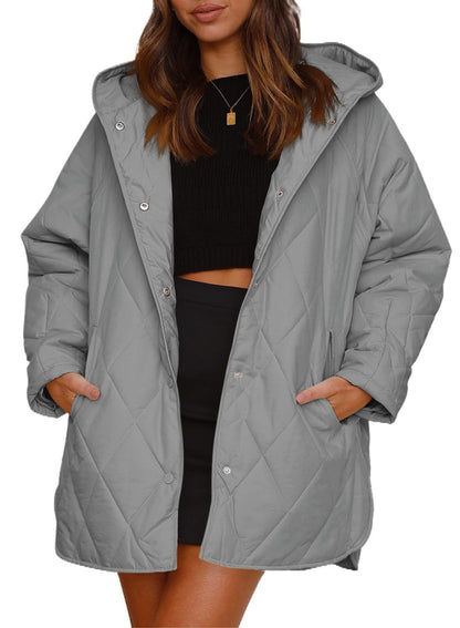 Veste d'hiver stylée au design classique
