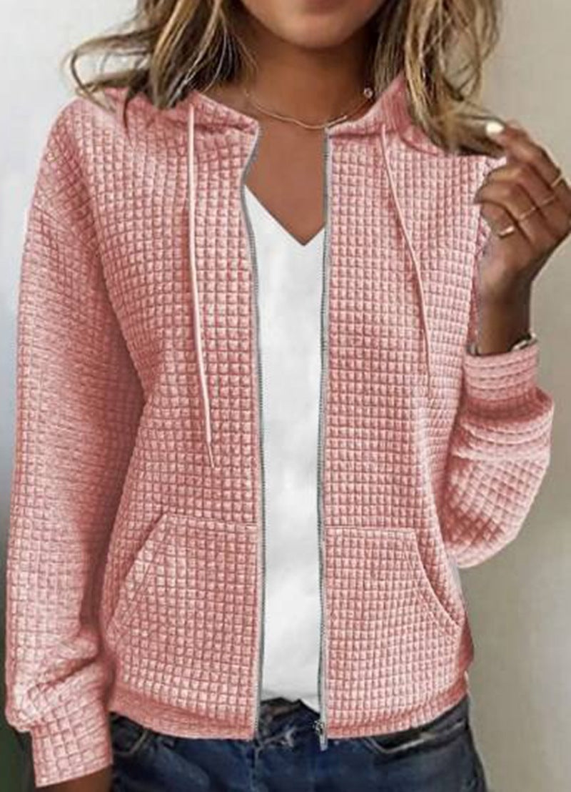 Veste décontractée élégante avec poche unie