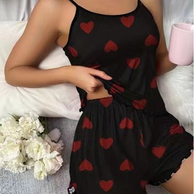 Ensemble de salon short confortable pour femme