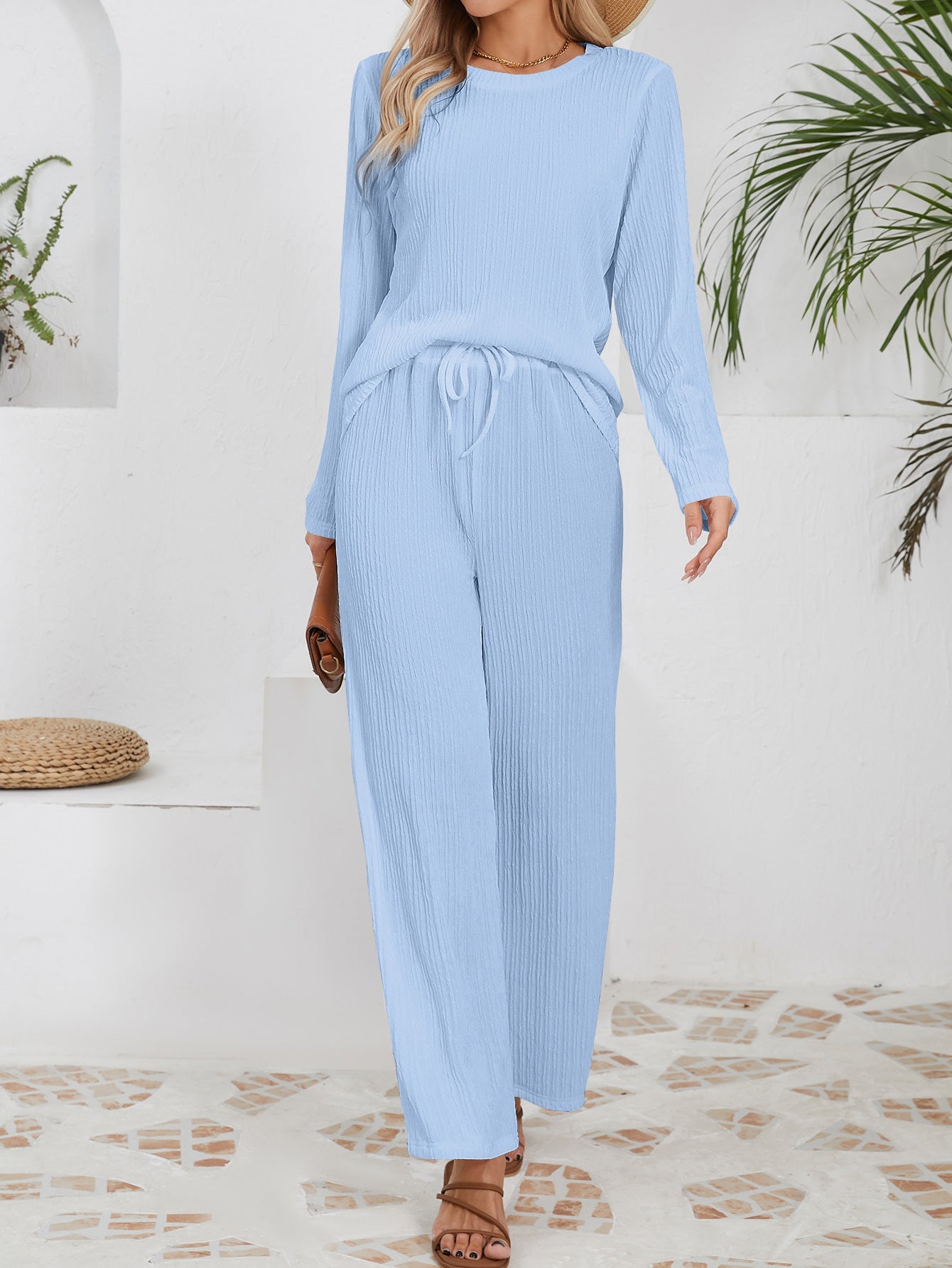 Ensemble de salon pour femmes Léger Extensible Confortable
