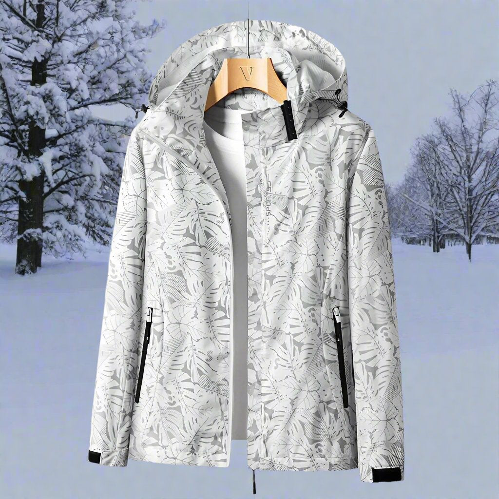 Veste de pluie imperméable légère à capuche