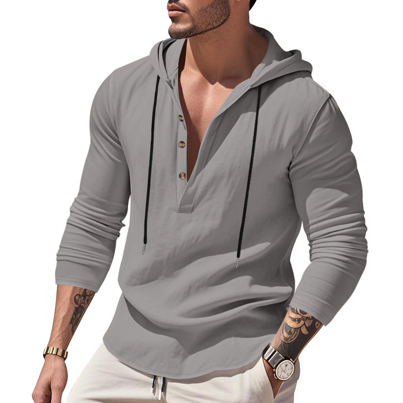 Sweat à capuche pour homme Coupe moderne décontractée