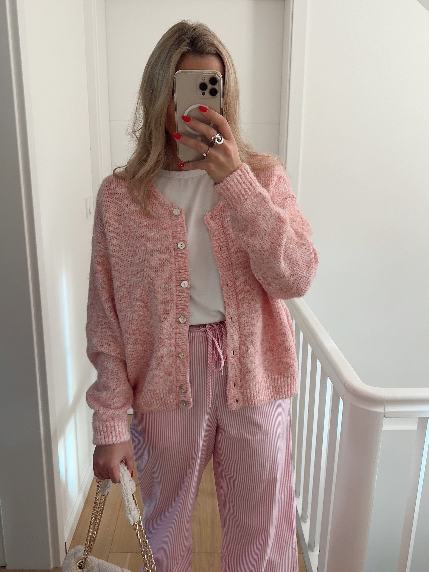 Cardigan Femme Doux Élégant Coupe