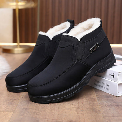 Bottes d'hiver pour femmes Doublure douce Antidérapantes