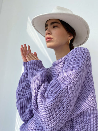 Grand cardigan motif côtelé Design décontracté