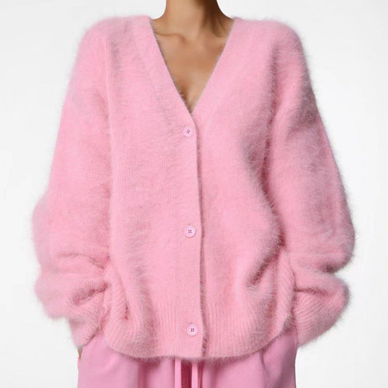 Cardigan femme doux oversized douillet