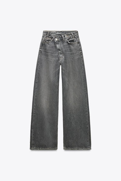 Jeans Femme Ample Confortable Coupe Relaxed
