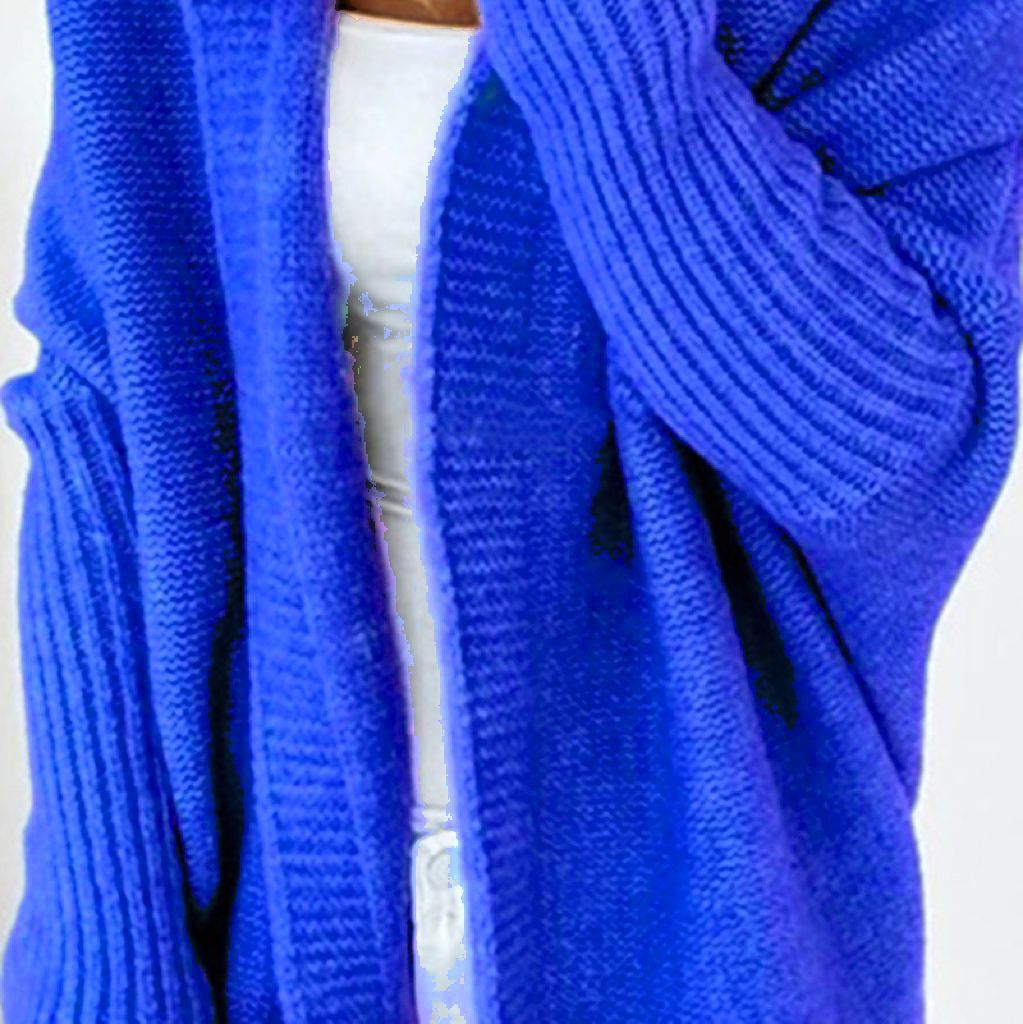 Cardigan en tricot décontracté pour femme
