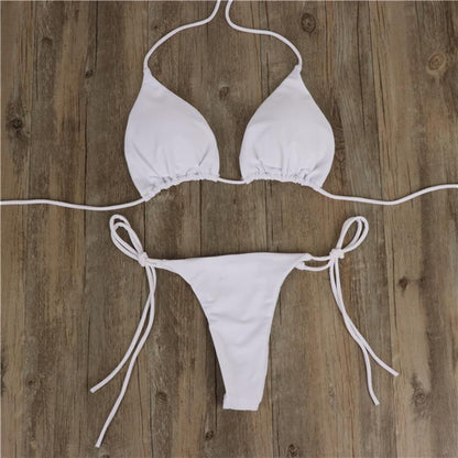 Ensemble Bikini Femme Simple Élégant Ajustable