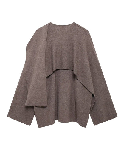 Écharpe classique avec manteau court