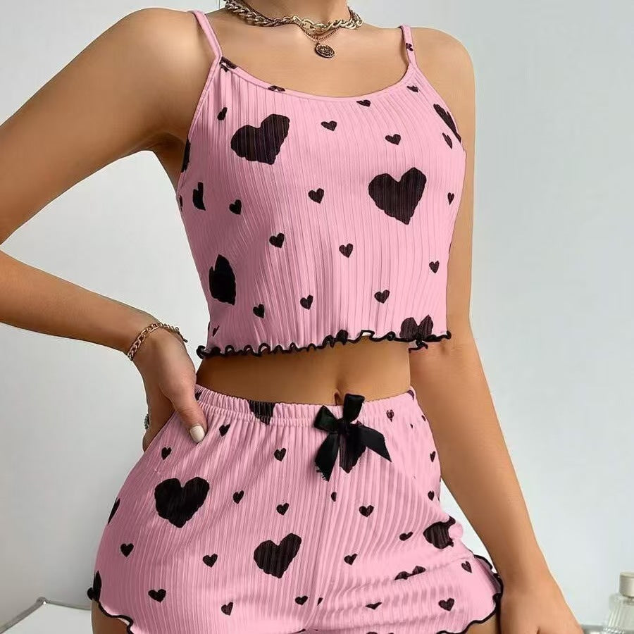 Ensemble de pyjama doux tendance pour femmes