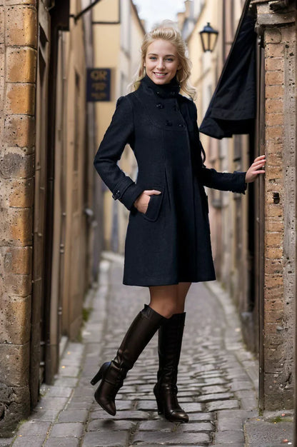 Gaia - Élégant Manteau pour Femme