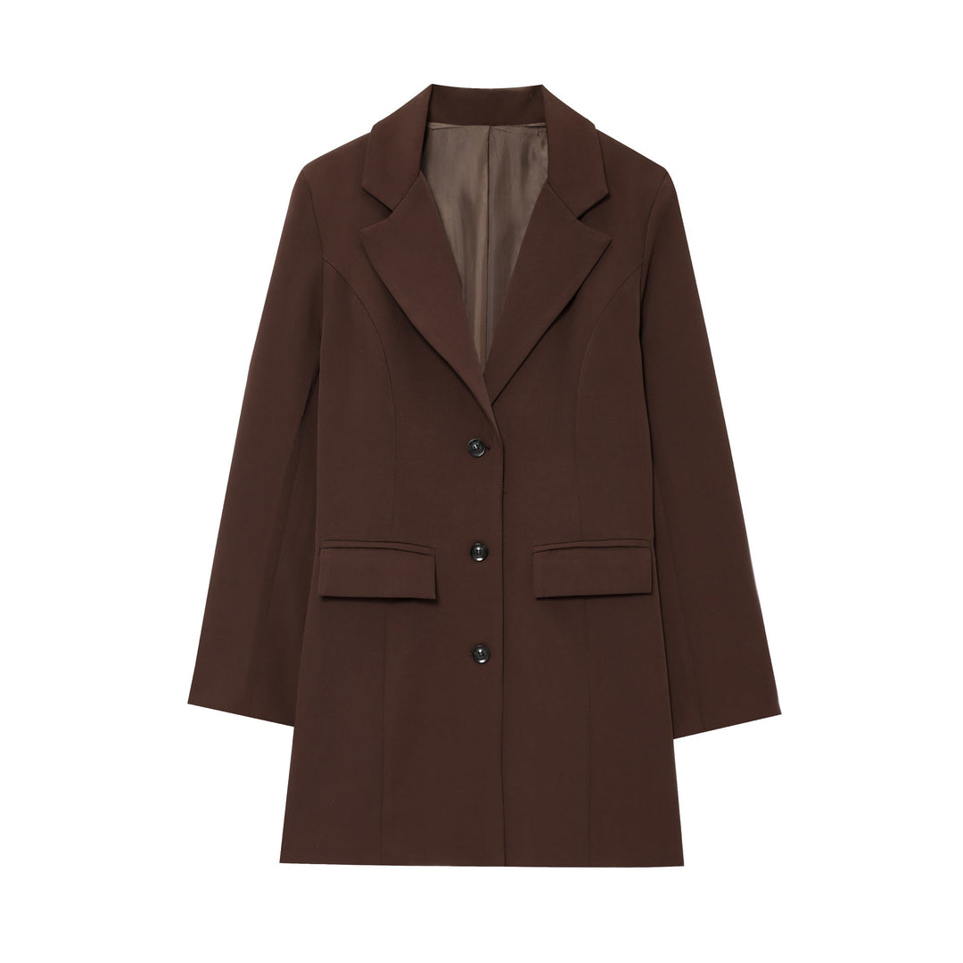 Blazer cintré femme élégant coupe slim