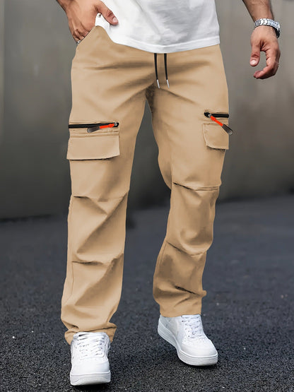 Pantalon Cargo Homme Confortable Élastique Grandes Poches
