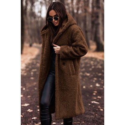 Manteau oversize femme doux et confortable