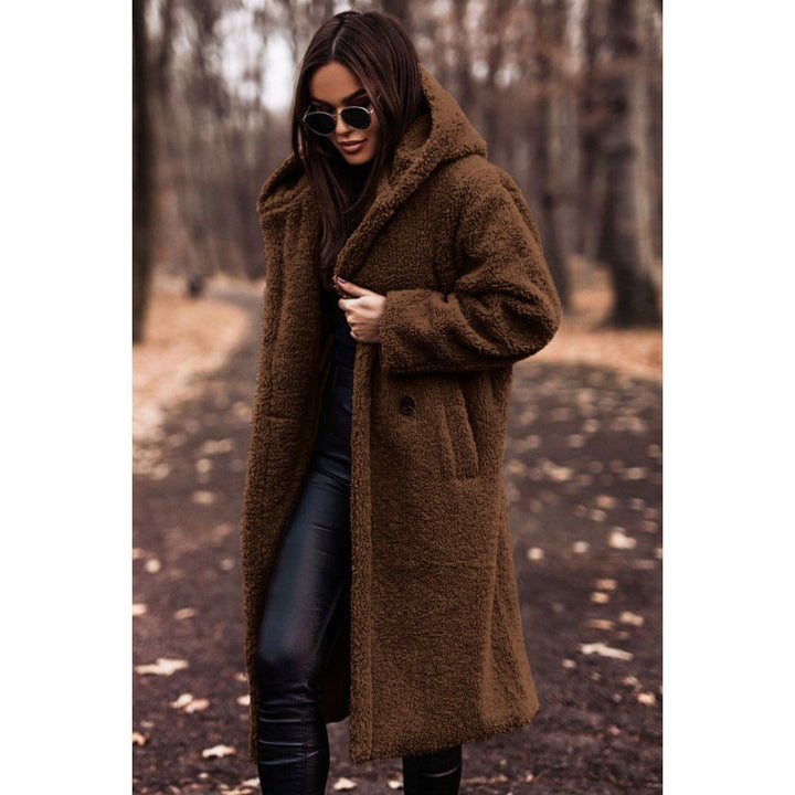 Manteau oversize femme doux et confortable