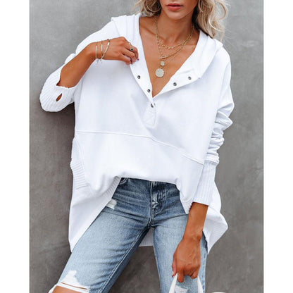 Sweat-shirt à capuche oversize confortable et stylé pour femme