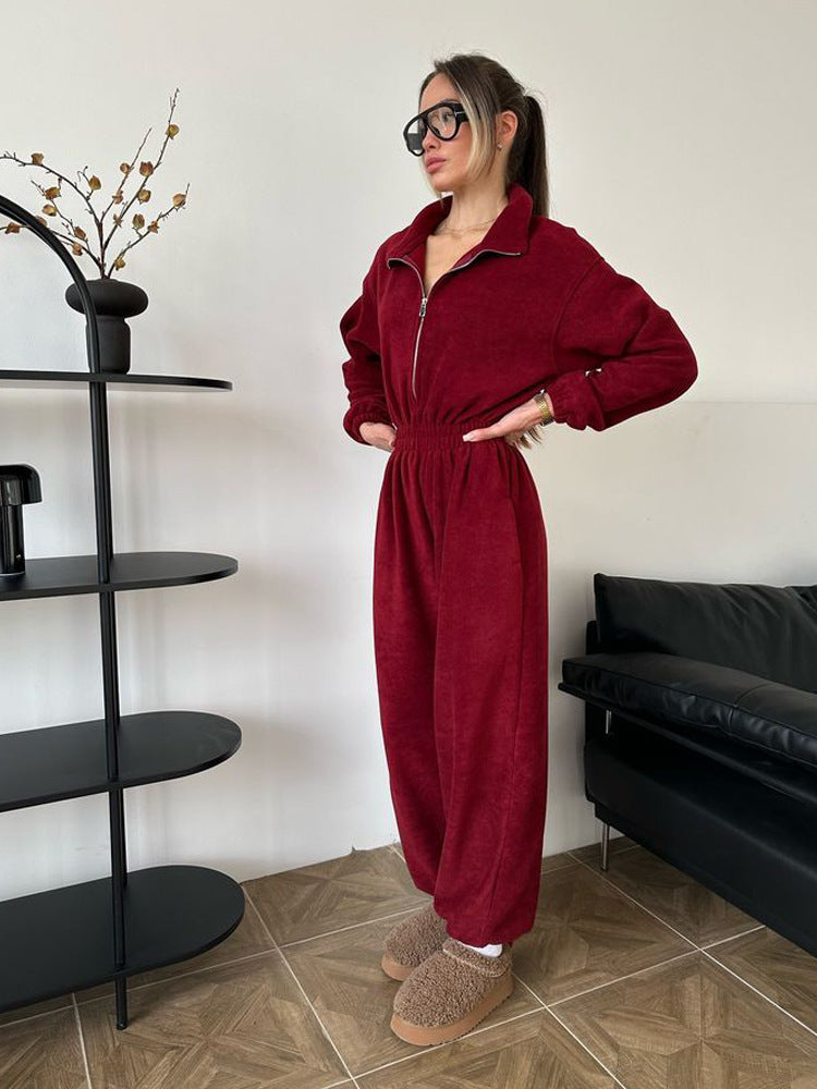 Combinaison polaire femme confortable et élégante