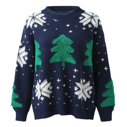 Pull de Noël Femme Festif Douillet