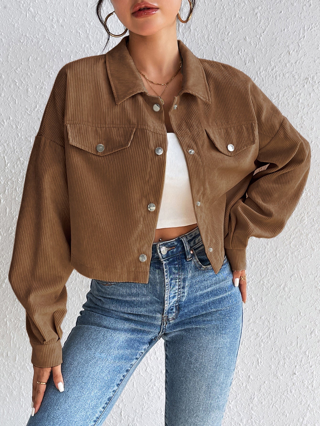 Veste vintage femme Élégant look rétro