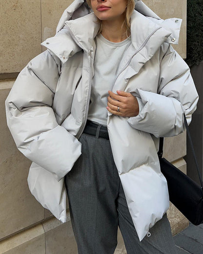 Sweat à capuche élégant pour femme Coupe ample