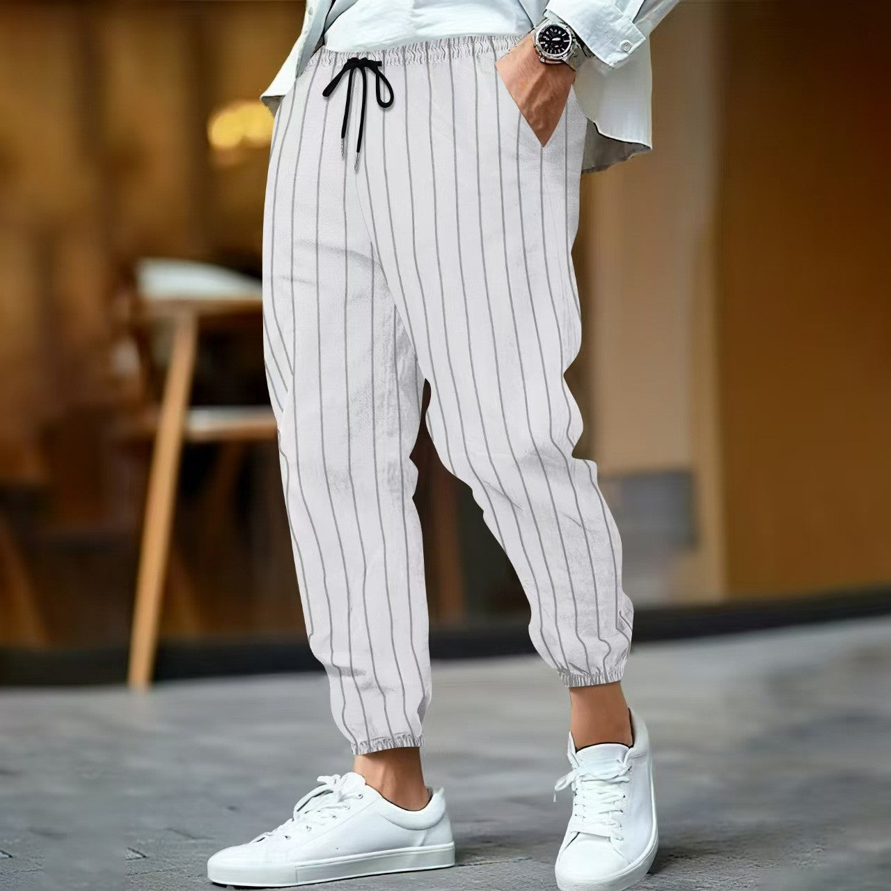 Vêtements féminins confortables coupe décontractée élastique